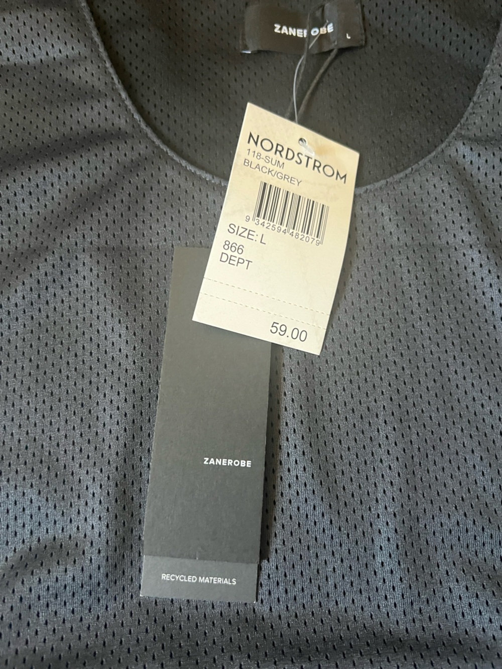 Zanerobe Mesh Rugger Tank-Size Large - Picture 3 of 7